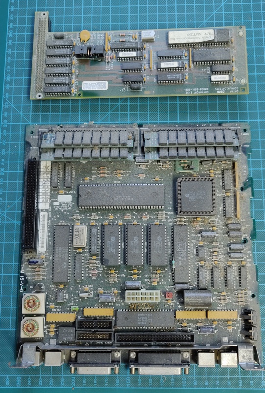 Logic board and network card disconnected