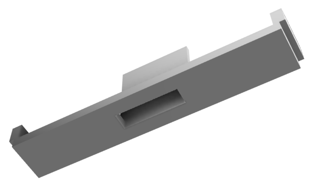 3D render of bracket