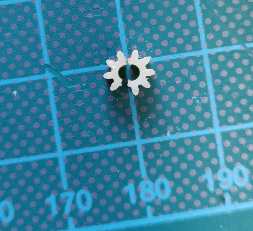 Broken gear