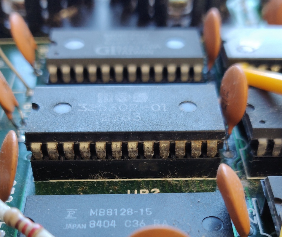 Corroded pins