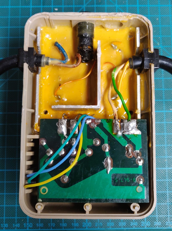 Power supply back together