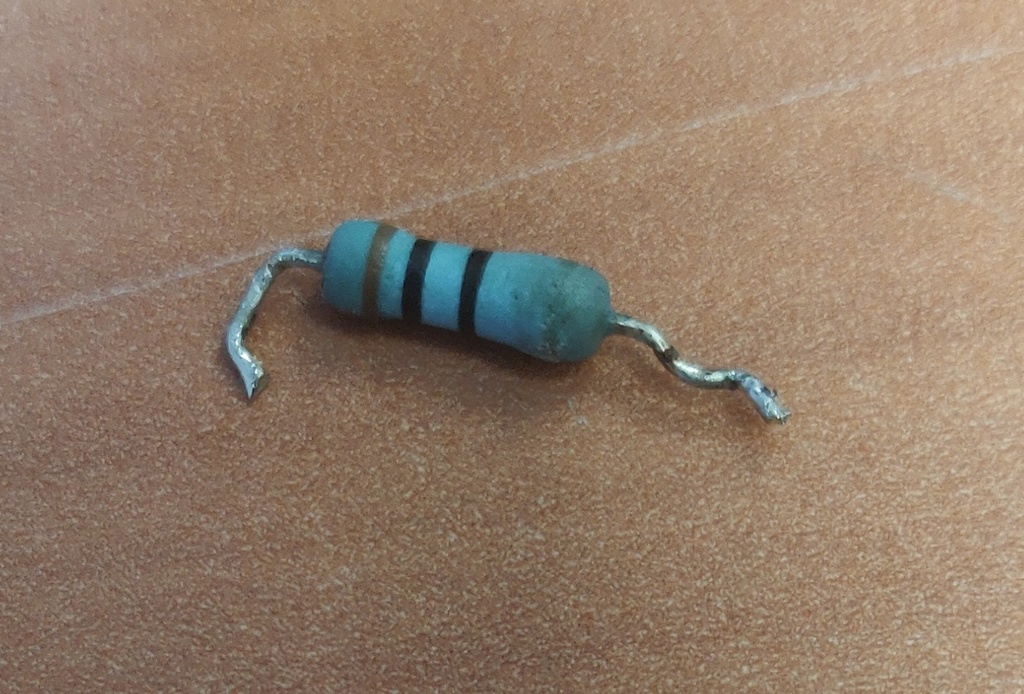 Bad resistor