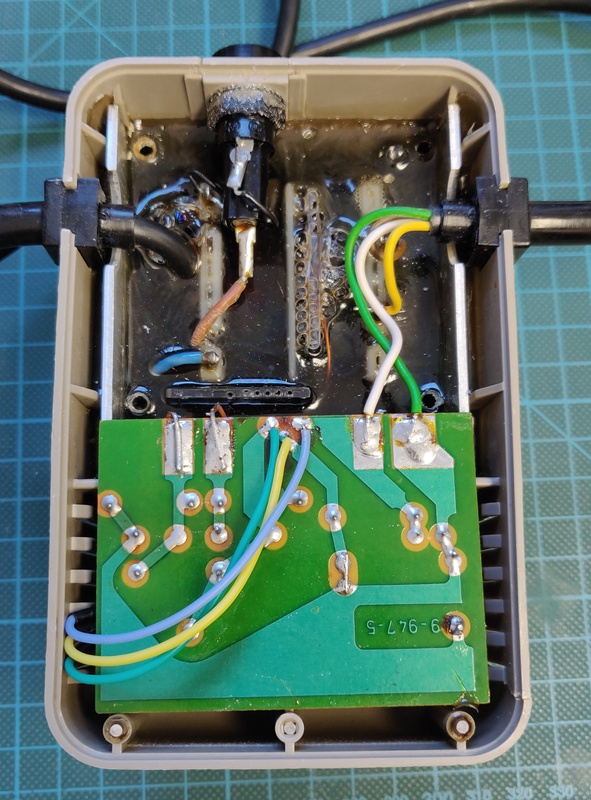Power supply back together