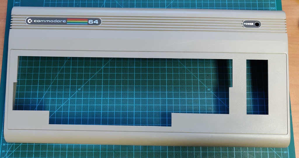 Top case finished
