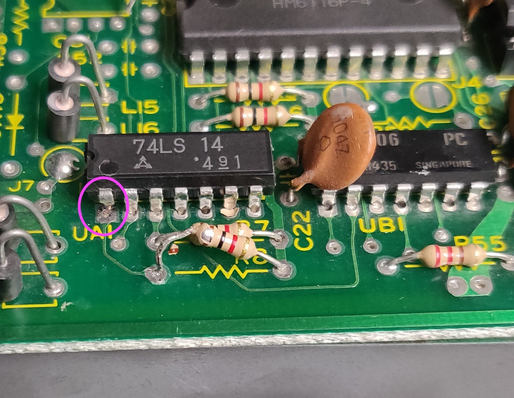 Cut pin