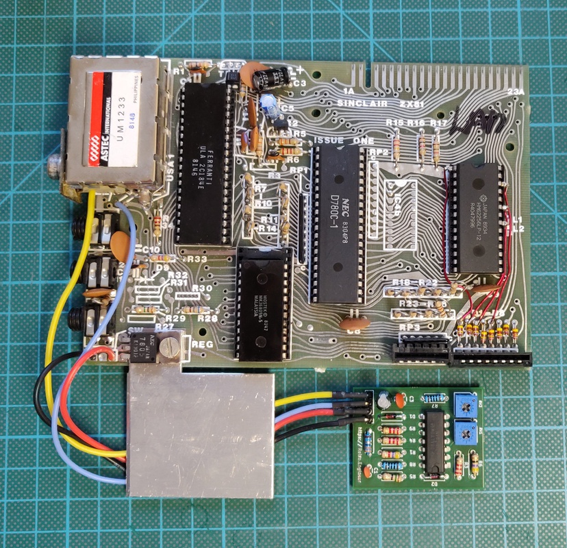Composite board installed