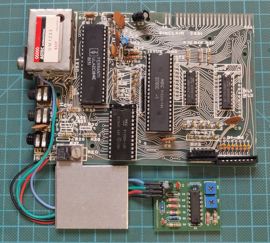 Composite board installed