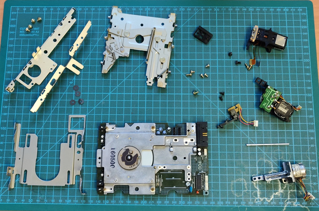 Cleaned parts