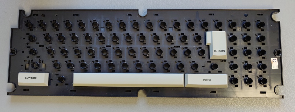Cleaned keyboard
