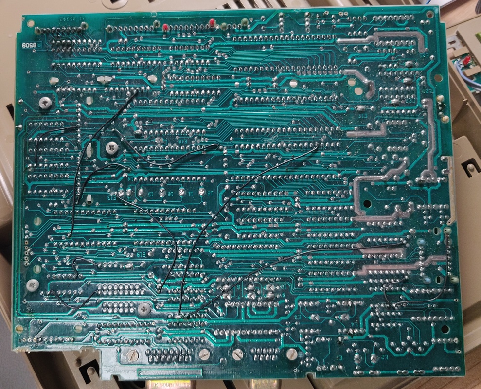 Logic board back