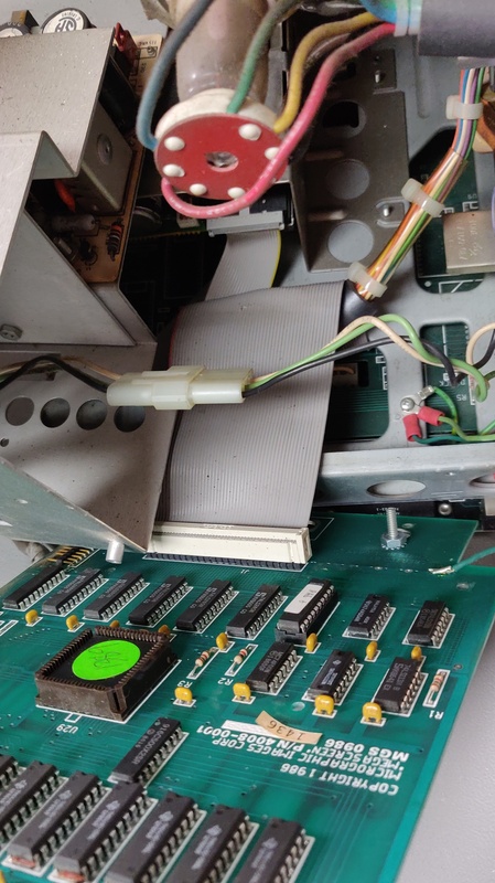 Back board removed