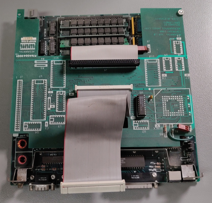 Logic board with expansion