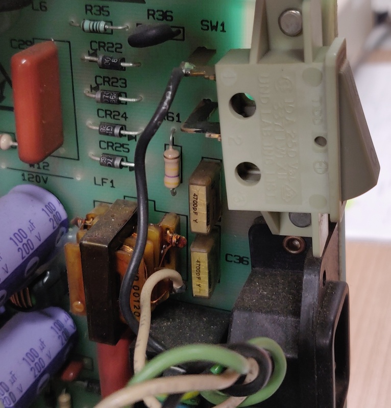 PSU bodge and bad caps