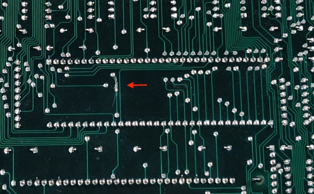 Cut trace