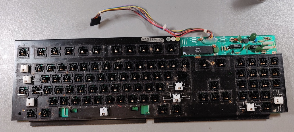 Dirty keyboard