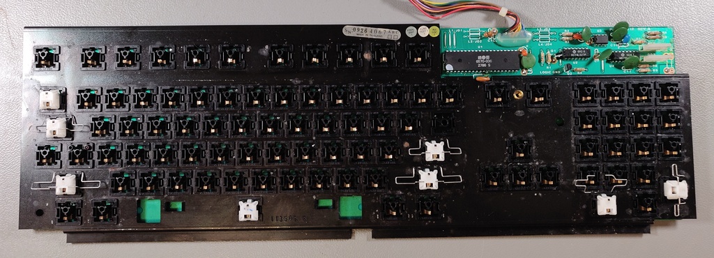 Cleaned keyboard