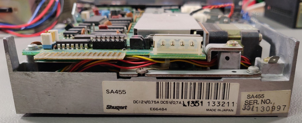Floppy drive side
