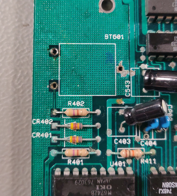 Battery removed