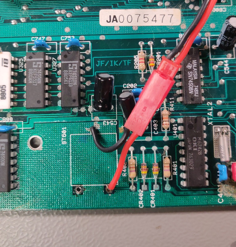 Battery wires installed