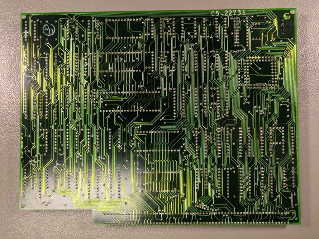 CPU board back