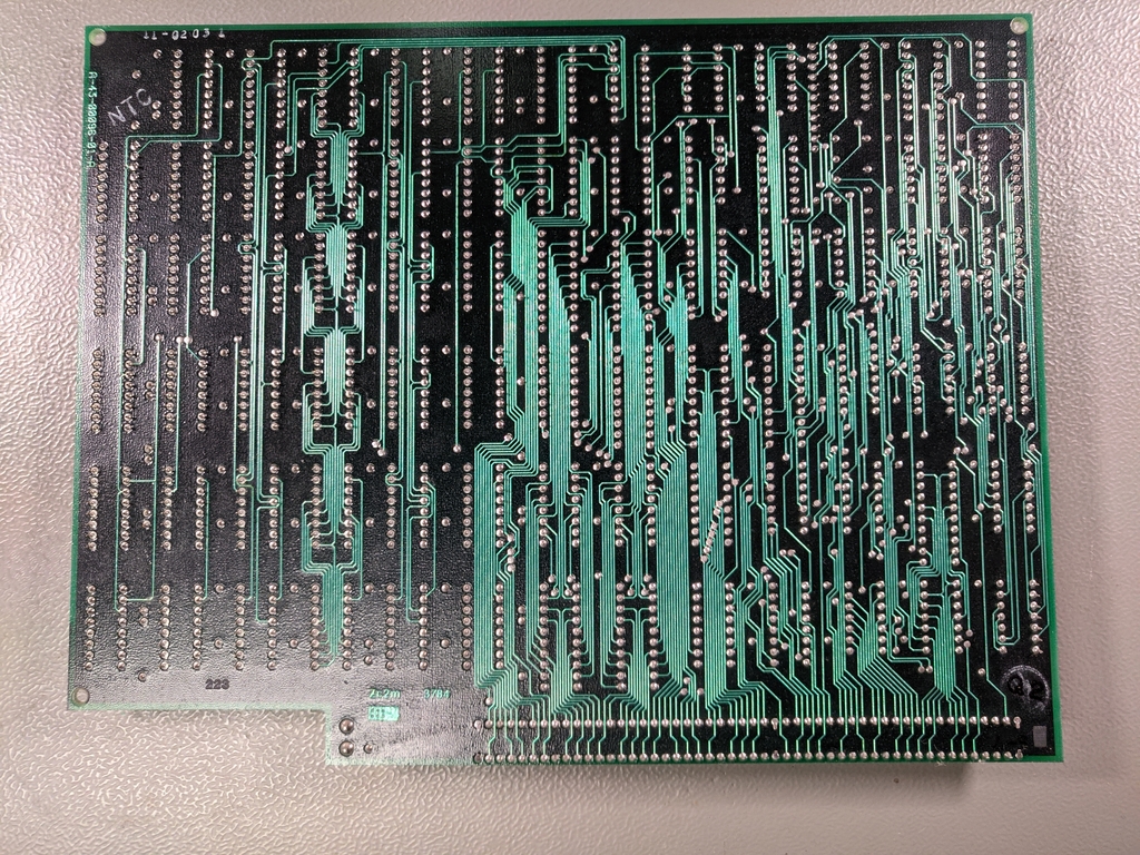 Memory board back