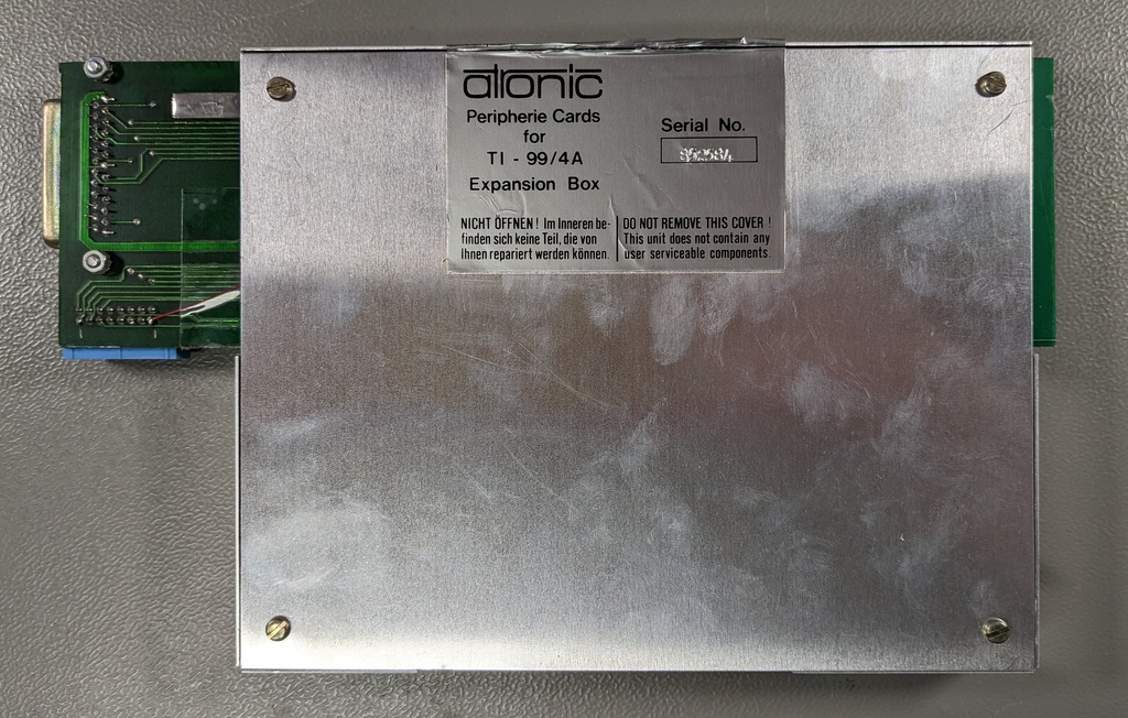 Interface card front