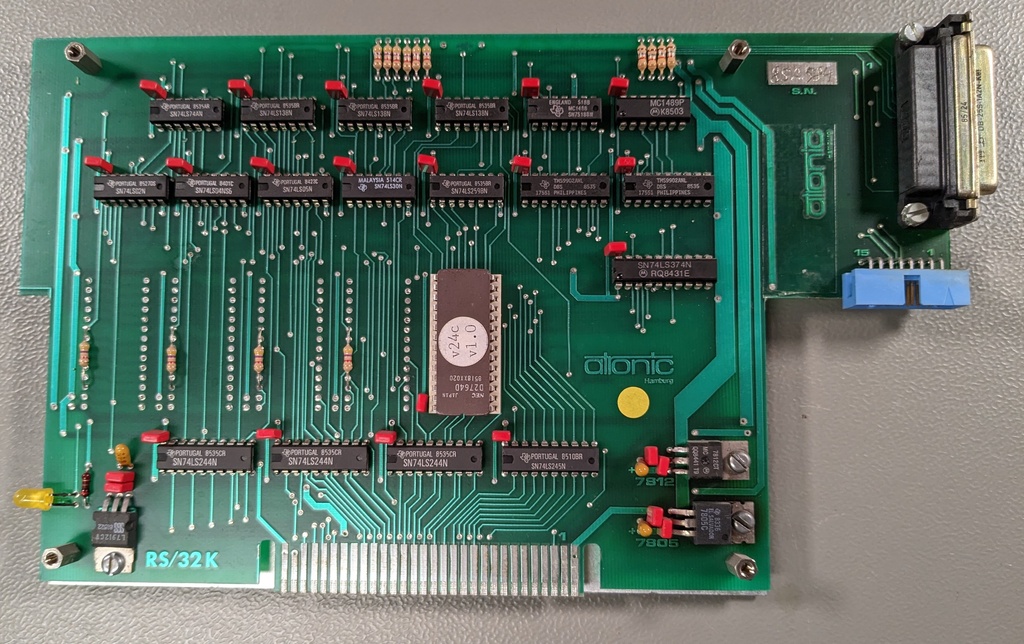 Interface card board