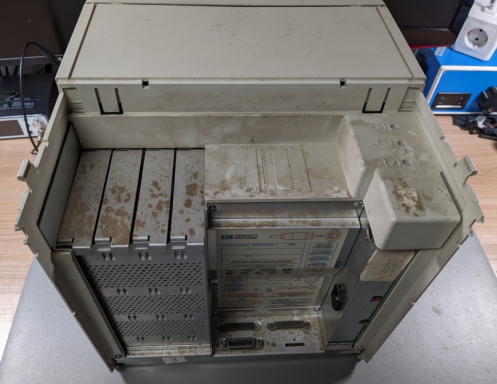 Top cover removed