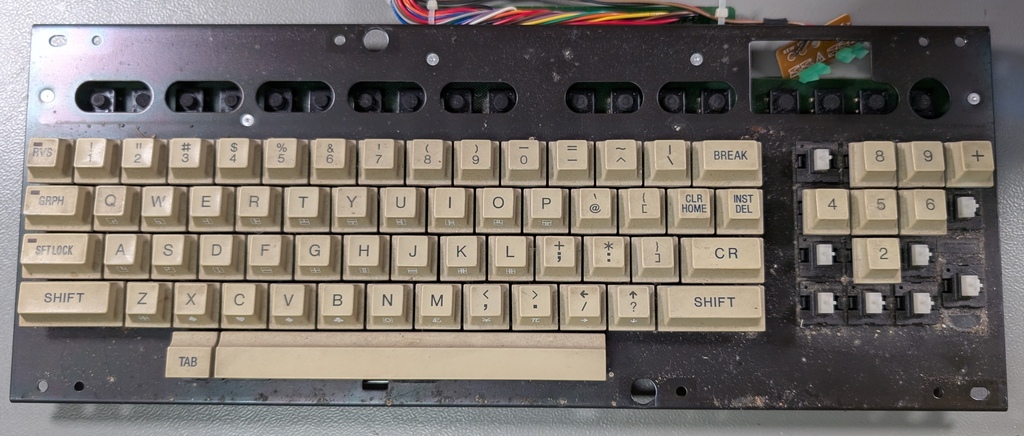 Dirty keyboard